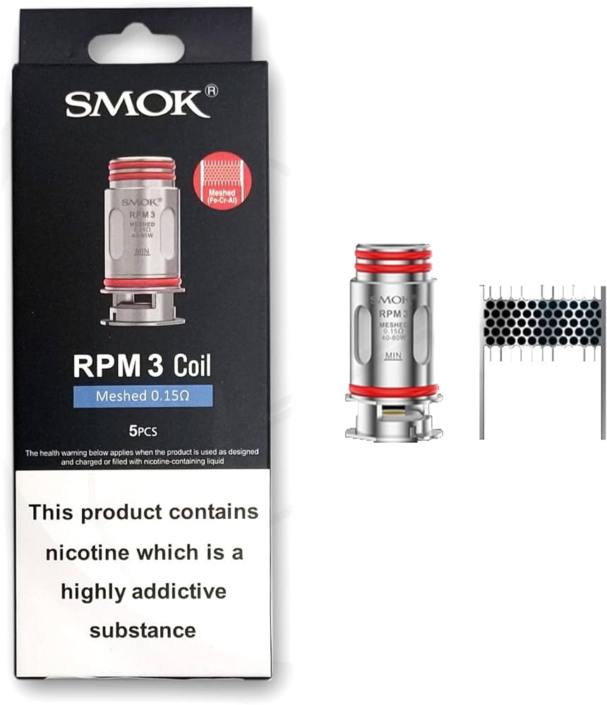 SMOK RPM3 REPLACEMENT COILS (5 PACK)