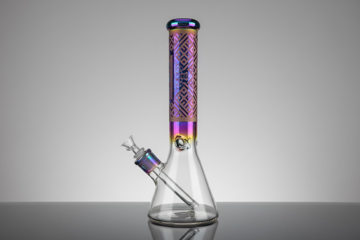 14'' HYDRO 7MM ELCTROPLATED BONG