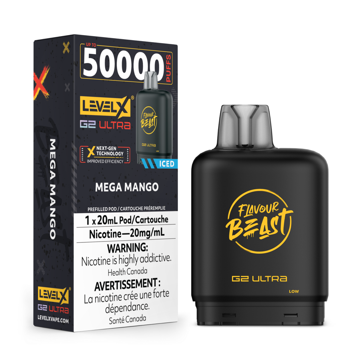 Level X G2 ULtra 50k Puffs