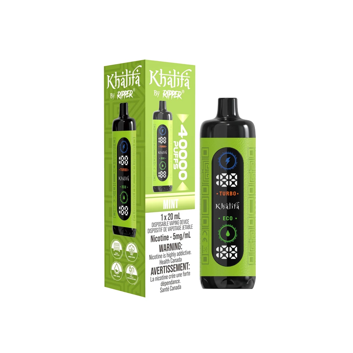 Ripper Khalifa Bar 40000 puffs 5mg
