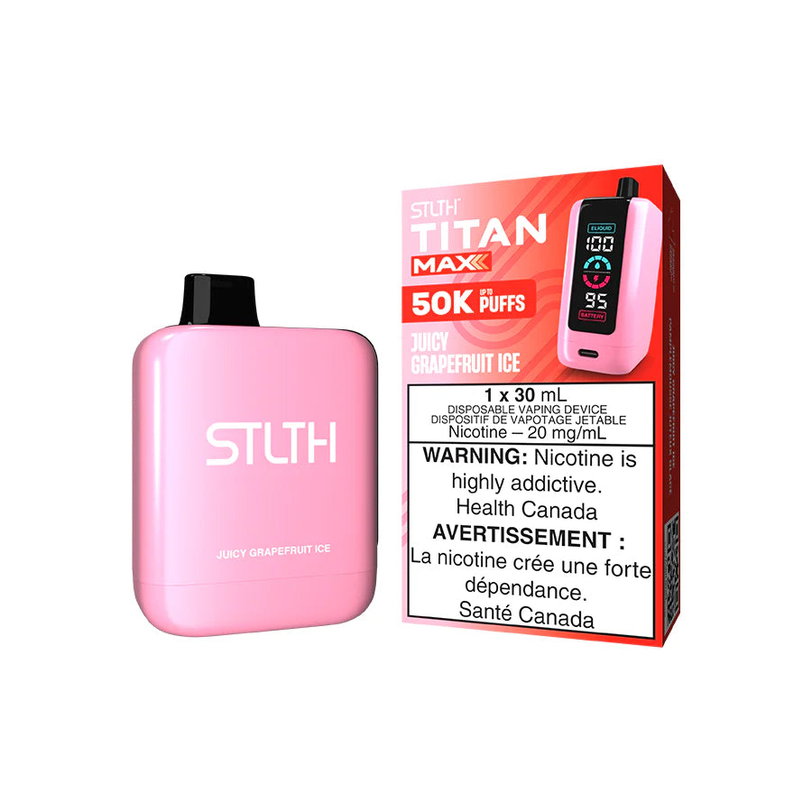 STLTH TITAN MAX DISPOSABLE 50k Puffs