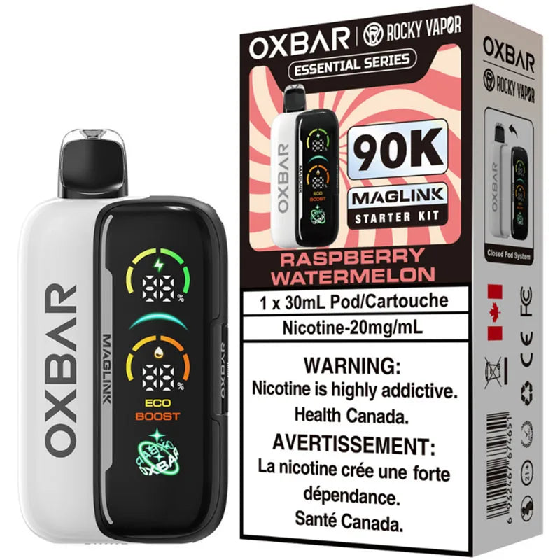 Rocky Vapor Oxbar Maglink 90K Starter Kit Disposable Vapes