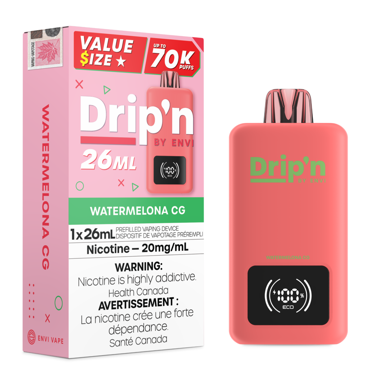 Drip'n 70K Disposable Vape