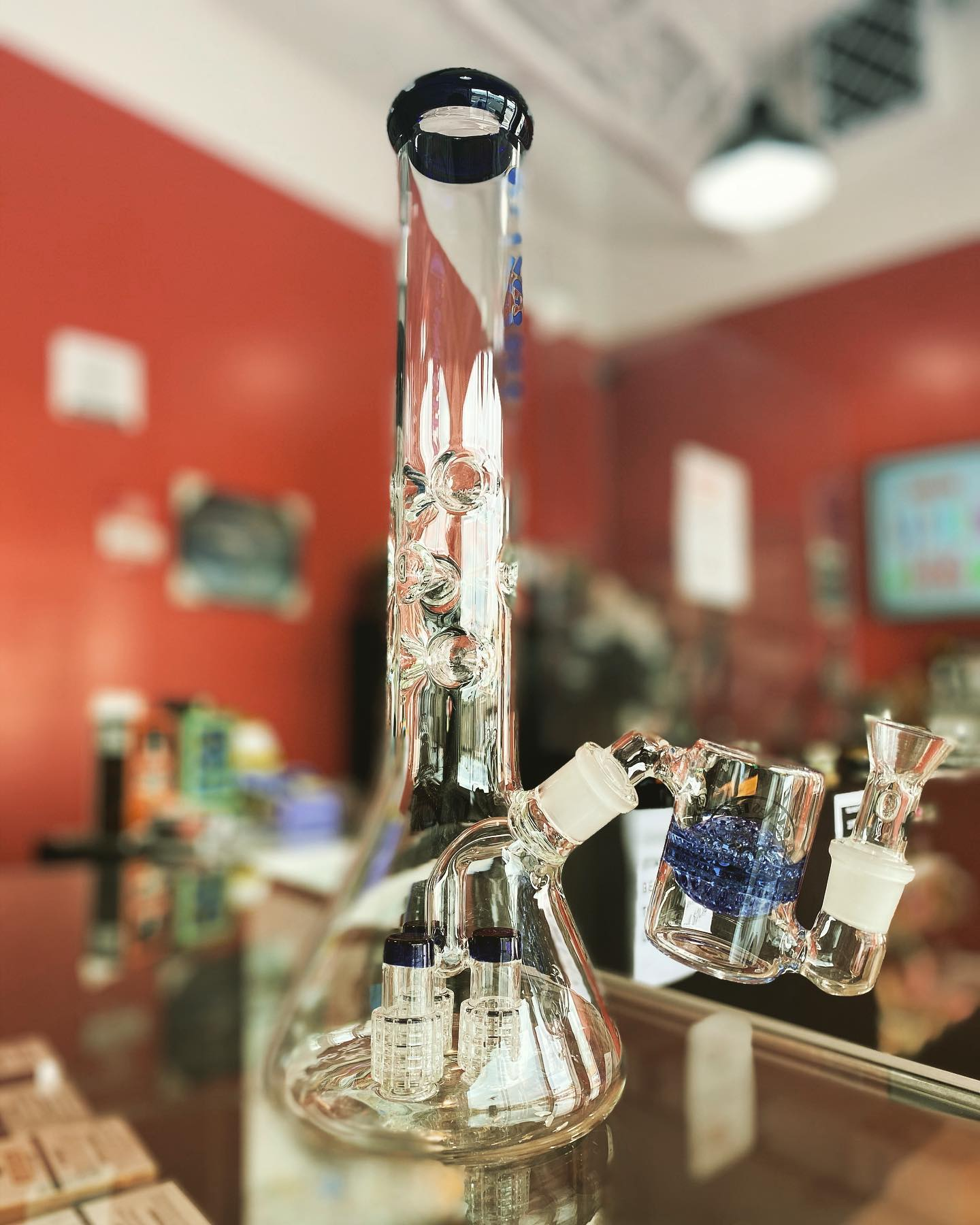 bong in store at bong'o vape shop