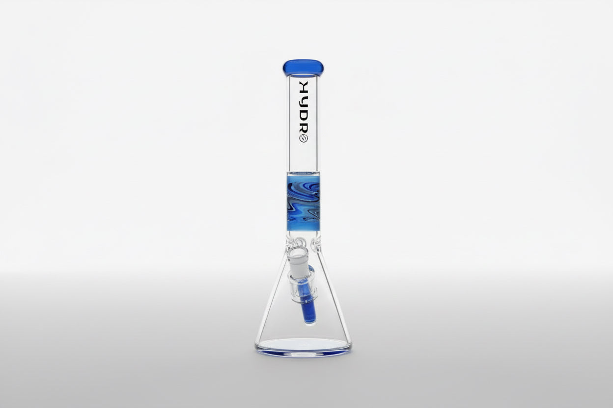 7MM 16" HYDRO GLASS BONG