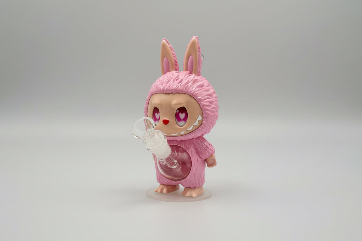 Labubu 3D Glass Piece – 8"