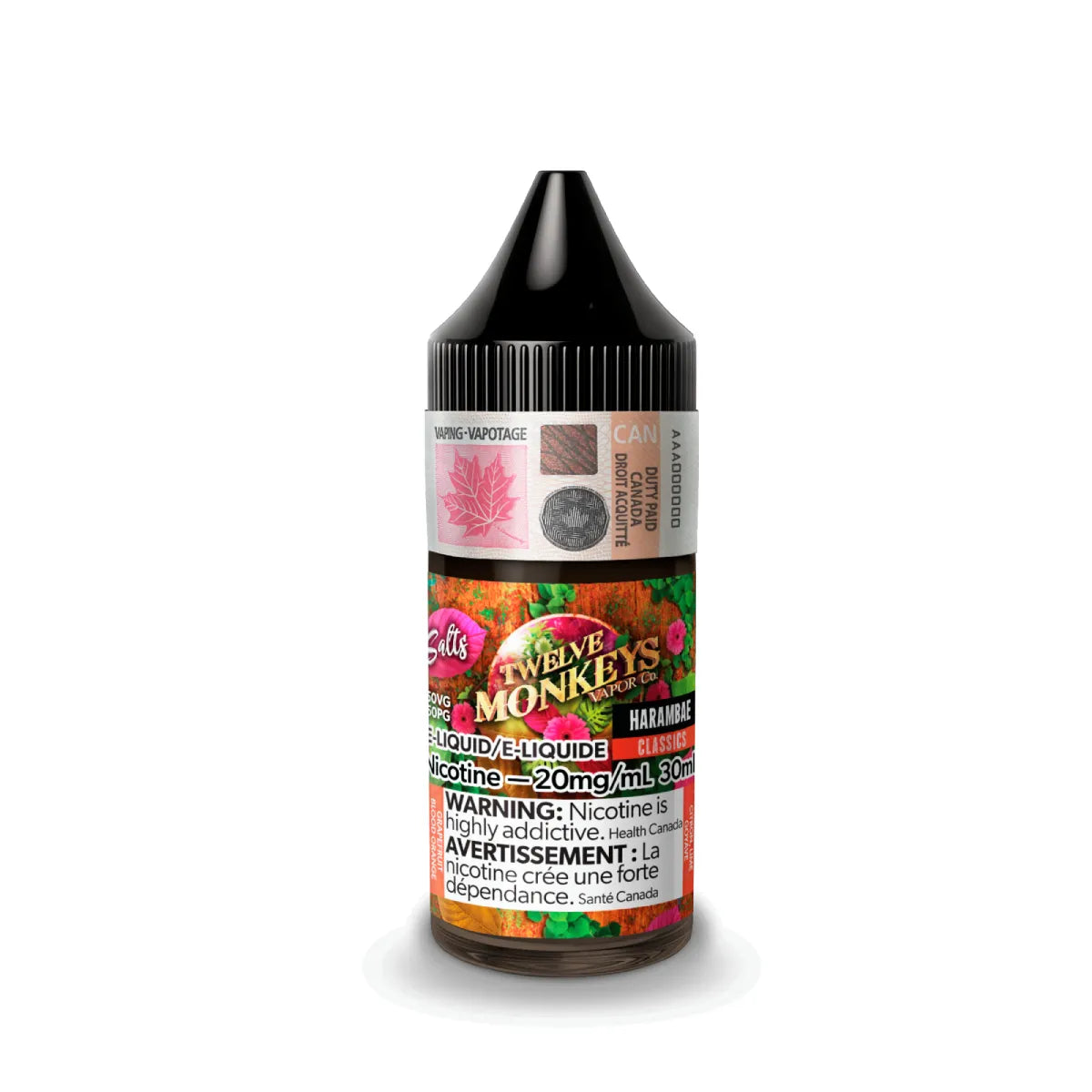 Twelve Monkeys Salt Nic Juice 30ML