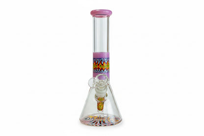 12” designer beaker with designer base