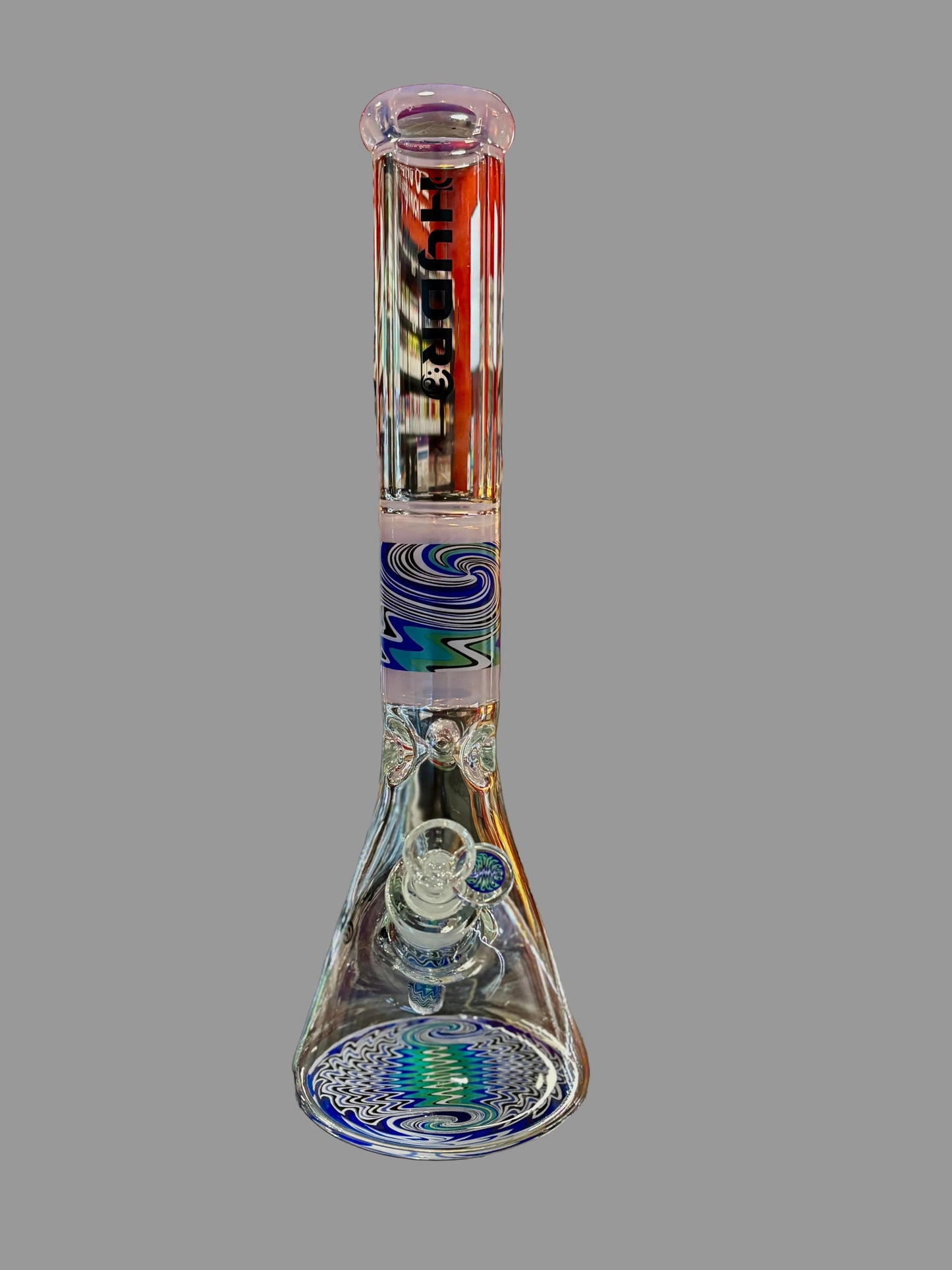7MM 16" HYDRO GLASS BONG