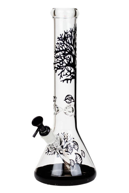 Tree of Life Glass Bong - 15"