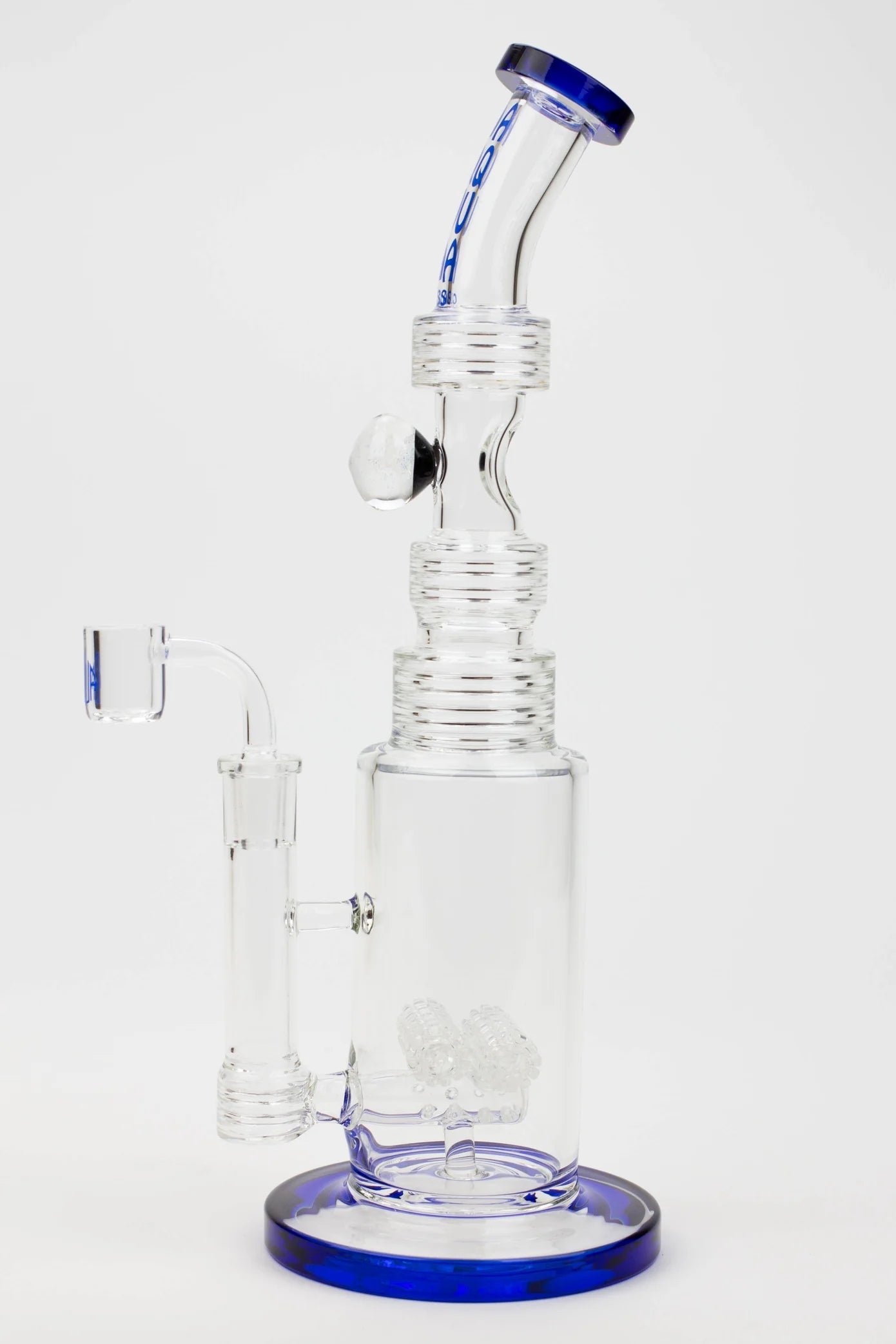 13″ Aqua Glass Dab Rig / Bong