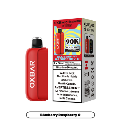 Rocky Vapor Oxbar Maglink 90K Disposable Pod – Requires Separate Battery