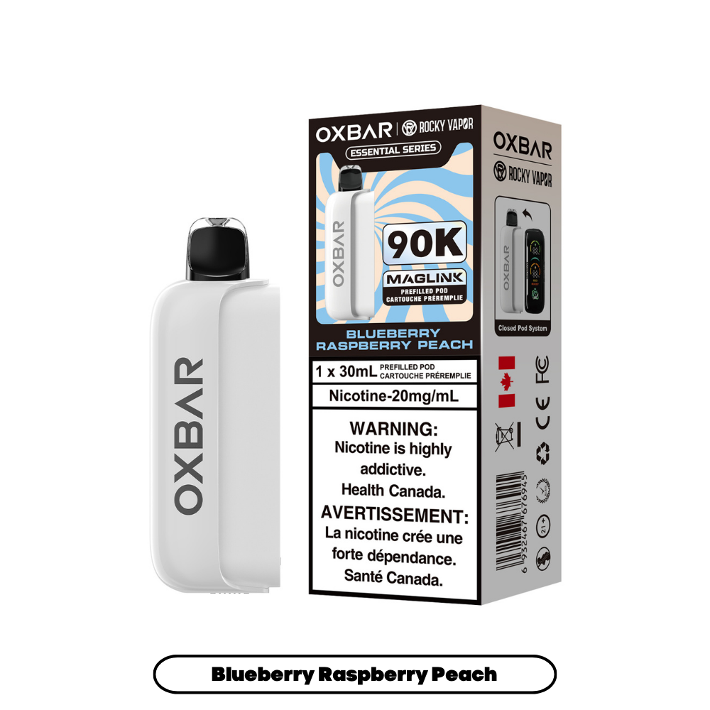 Rocky Vapor Oxbar Maglink 90K Disposable Pod – Requires Separate Battery