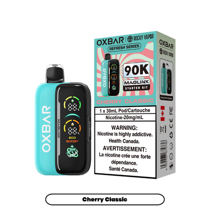 Rocky Vapor Oxbar Maglink 90K Starter Kit Disposable Vapes