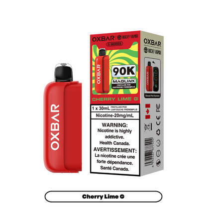 Rocky Vapor Oxbar Maglink 90K Disposable Pod – Requires Separate Battery