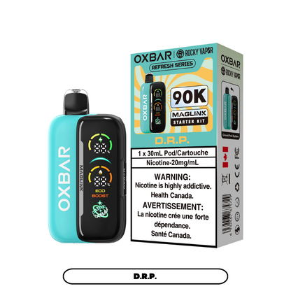 Rocky Vapor Oxbar Maglink 90K Starter Kit Disposable Vapes