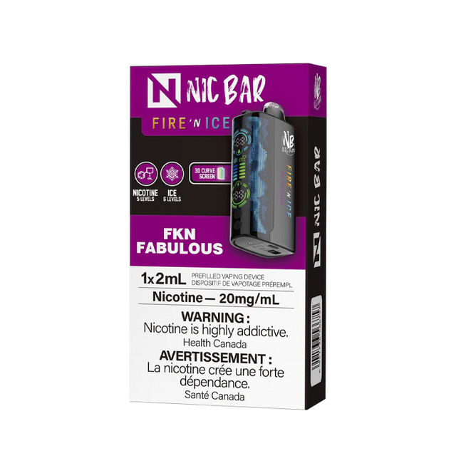 NIC BAR Fire N Ice 80K Disposable Vape