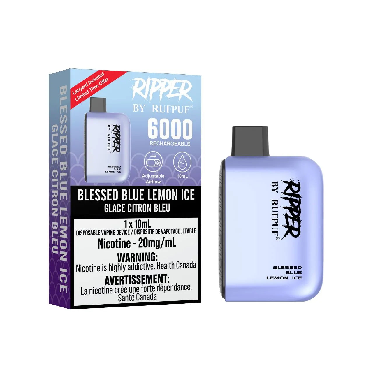 Rufpuf Ripper 6000 Puffs Disposable Vape