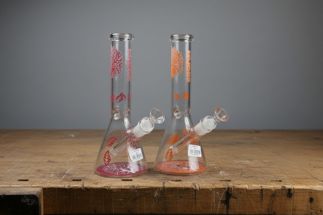 10" 7mm TUBE TREE OF LIFE BONG