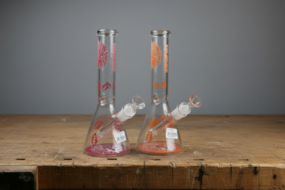 10" 7mm TUBE TREE OF LIFE BONG