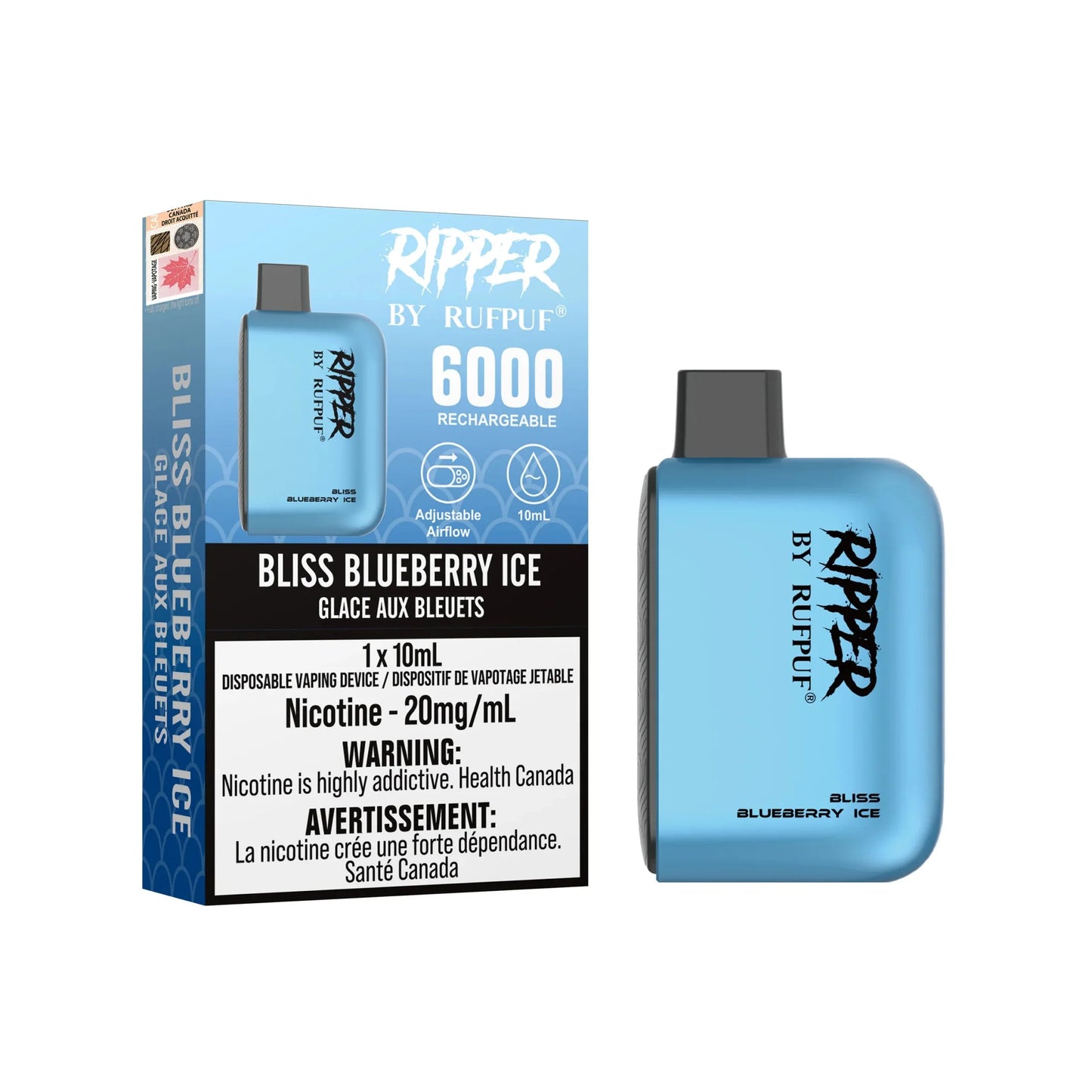 Rufpuf Ripper 6000 Puffs Disposable Vape