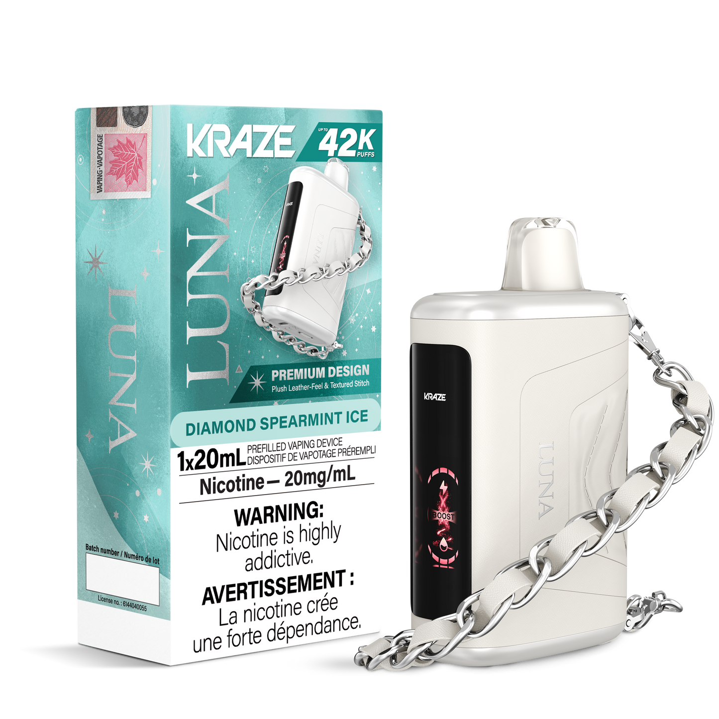 KRAZE LUNA 42,000 PUFF DISPOSABLE