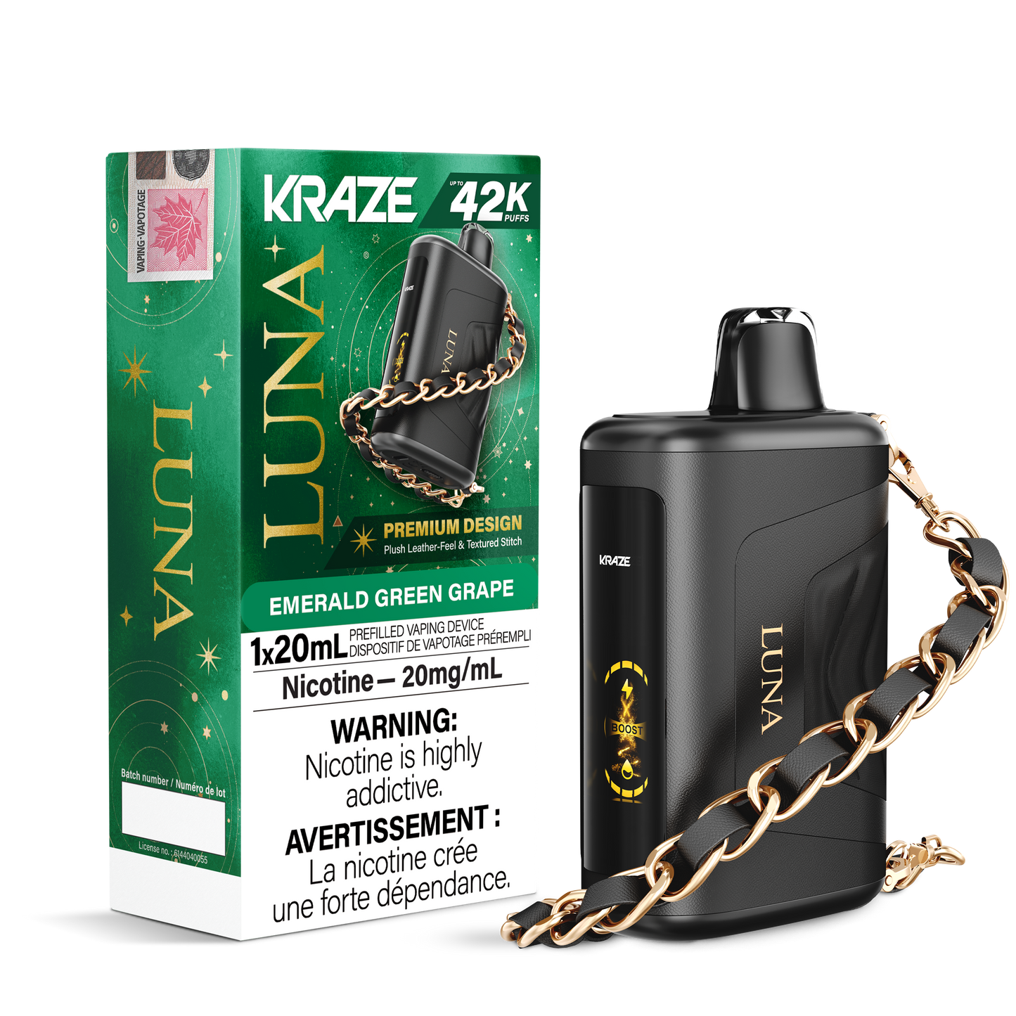 KRAZE LUNA 42,000 PUFF DISPOSABLE