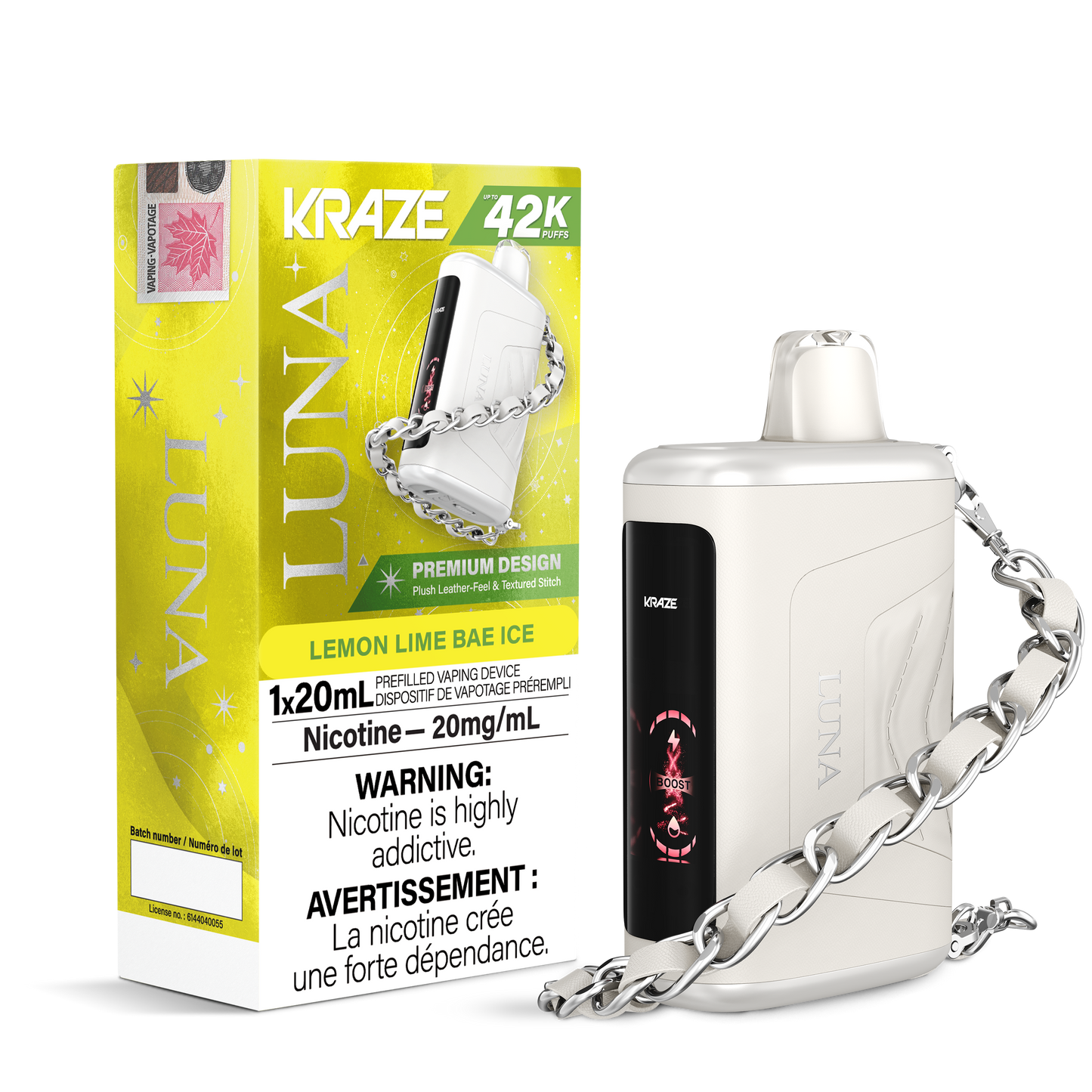 KRAZE LUNA 42,000 PUFF DISPOSABLE