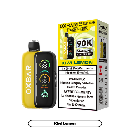Rocky Vapor Oxbar Maglink 90K Starter Kit Disposable Vapes