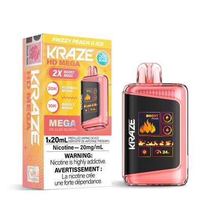 Kraze HD Mega 20000 Puffs Disposable Vape