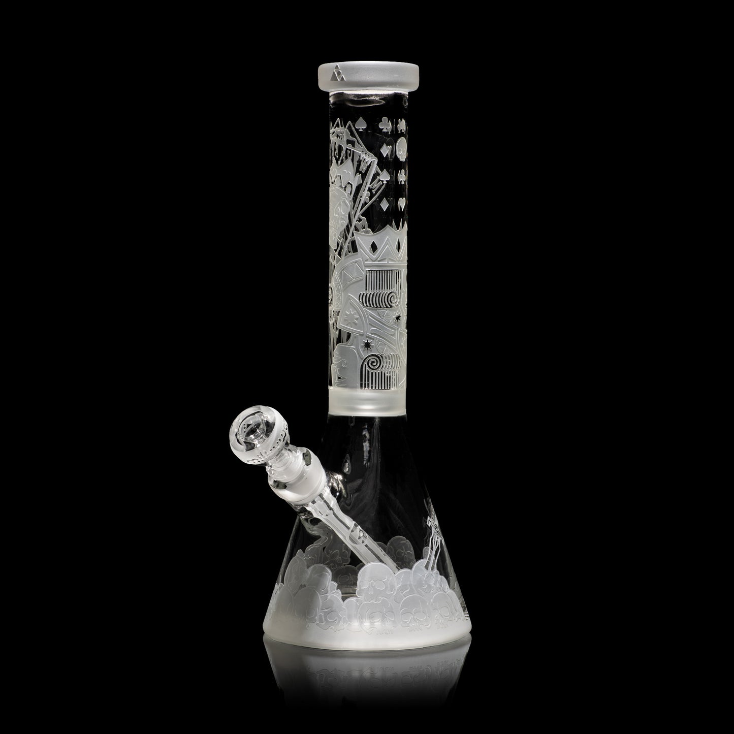 MilkyWay Skull Emperor 14″ Beaker Bong