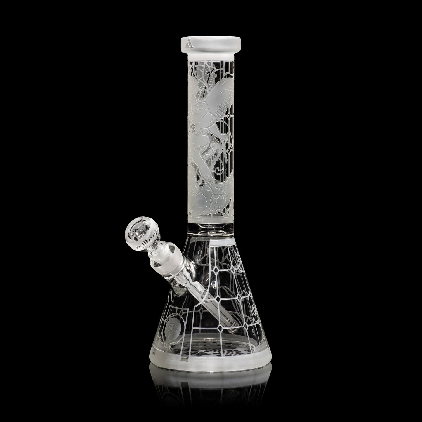 MilkyWay Archangel 15″ Clear Beaker Bong