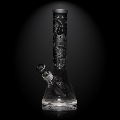 MilkyWay Skull Emperor 14″ Beaker Bong