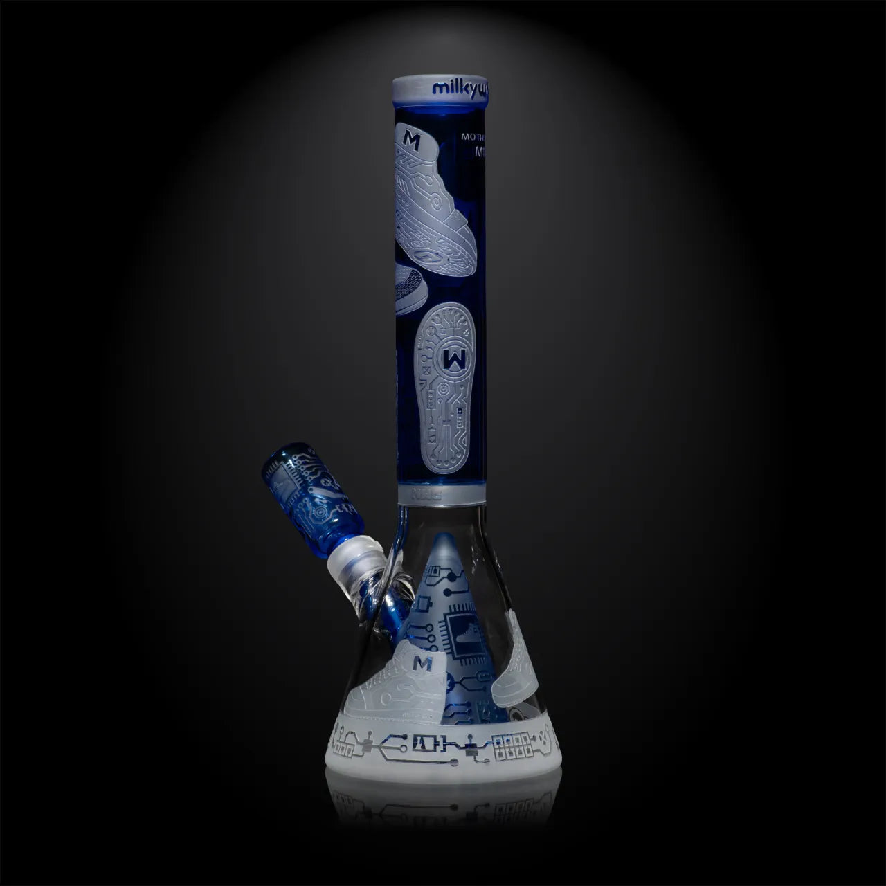 MilkyWay Motherboard Mid ’23 15″ Beaker Bong with Collins Perc