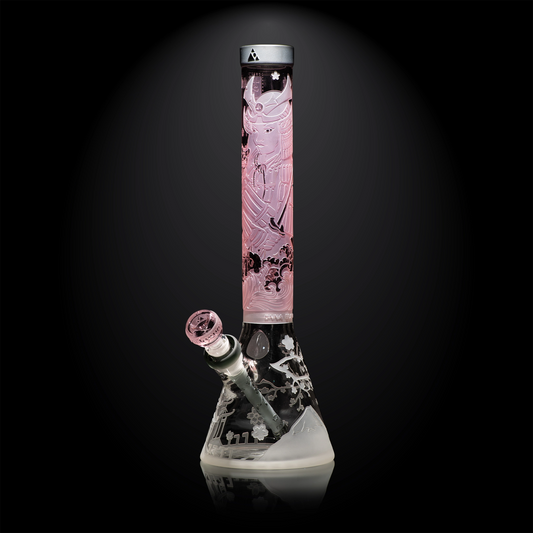 Femme Samurai 16″ Beaker Bong