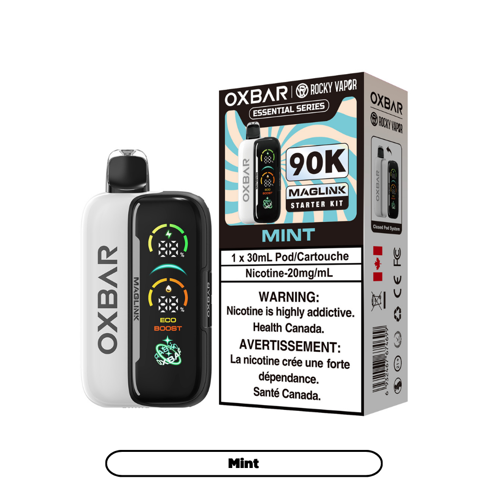 Rocky Vapor Oxbar Maglink 90K Starter Kit Disposable Vapes