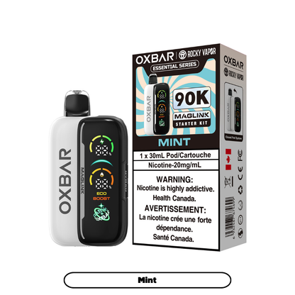 Rocky Vapor Oxbar Maglink 90K Starter Kit Disposable Vapes