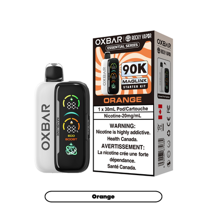 Rocky Vapor Oxbar Maglink 90K Starter Kit Disposable Vapes