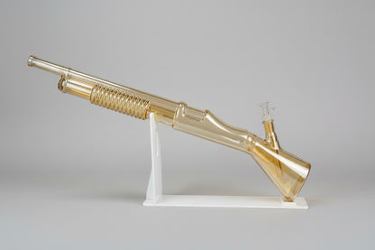 26'' Bong with Stand Shot Gun Design