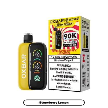 Rocky Vapor Oxbar Maglink 90K Starter Kit Disposable Vapes