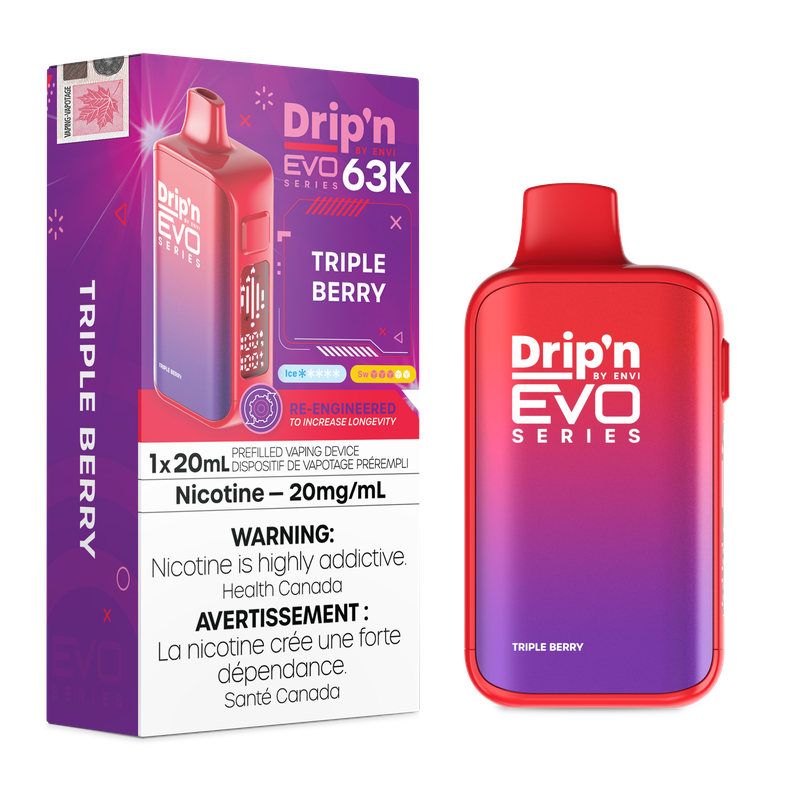 DRIPN EVO 63K DISPOSABLE VAPE