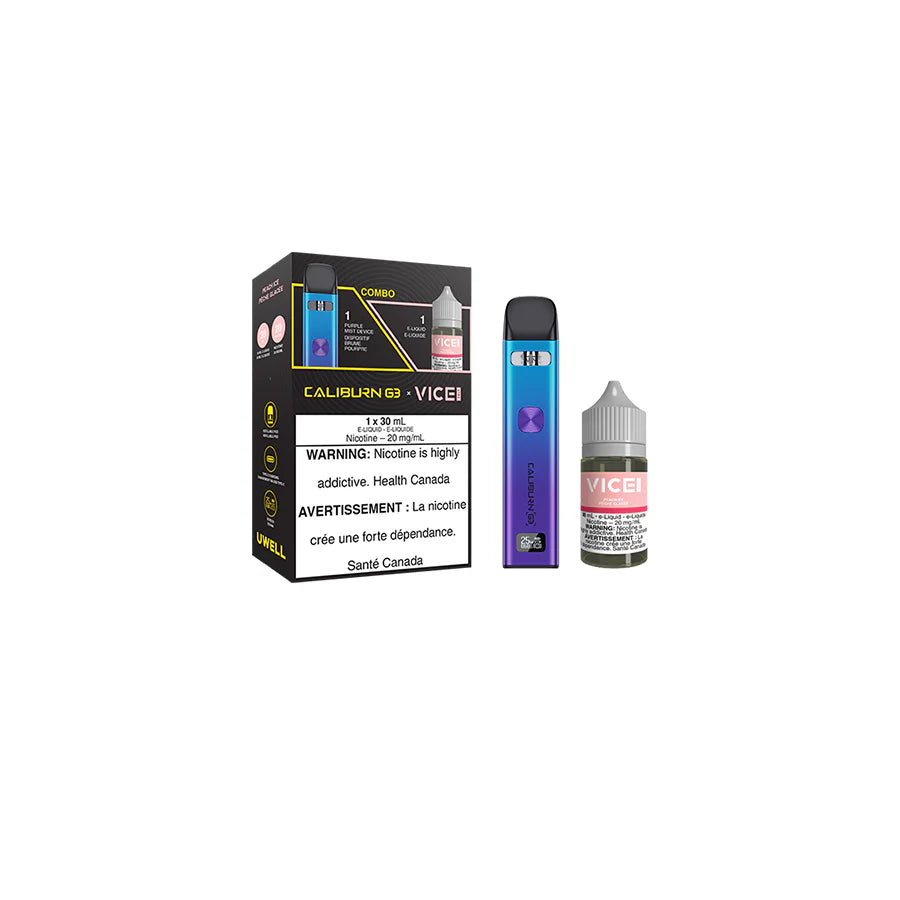 UWELL CALIBURN G3 POD KIT AND SALT E-LIQUID BUNDLE DEAL