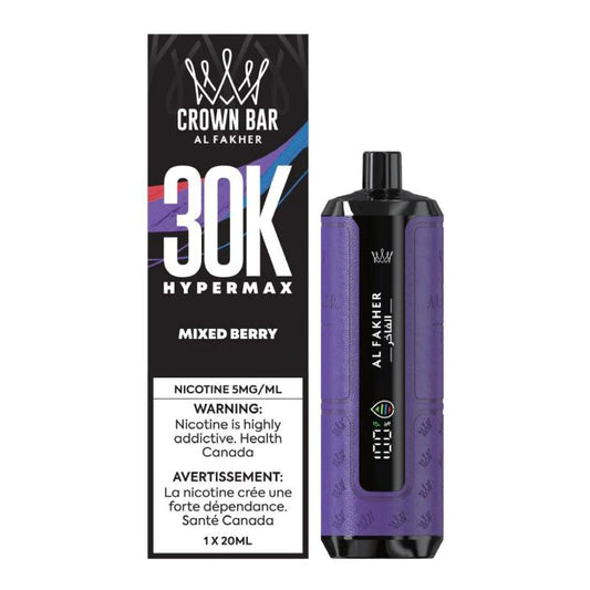 AL FAKHER CROWN BAR Hyper Max 30K Shisha Vape 5mg