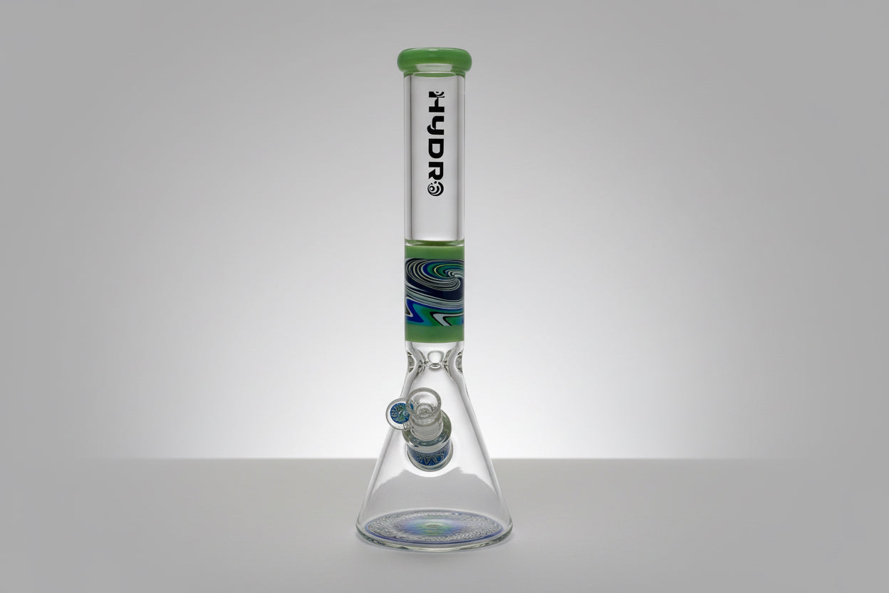 7MM 16" HYDRO GLASS BONG