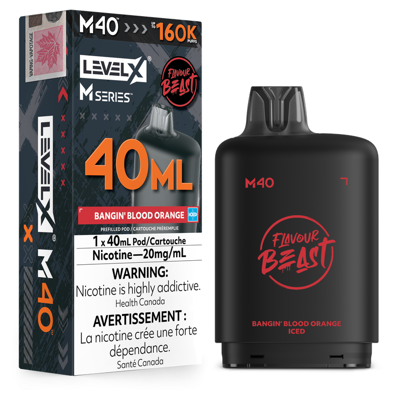 Level X Flavour Beast M40  Series Pods 160k Puffs