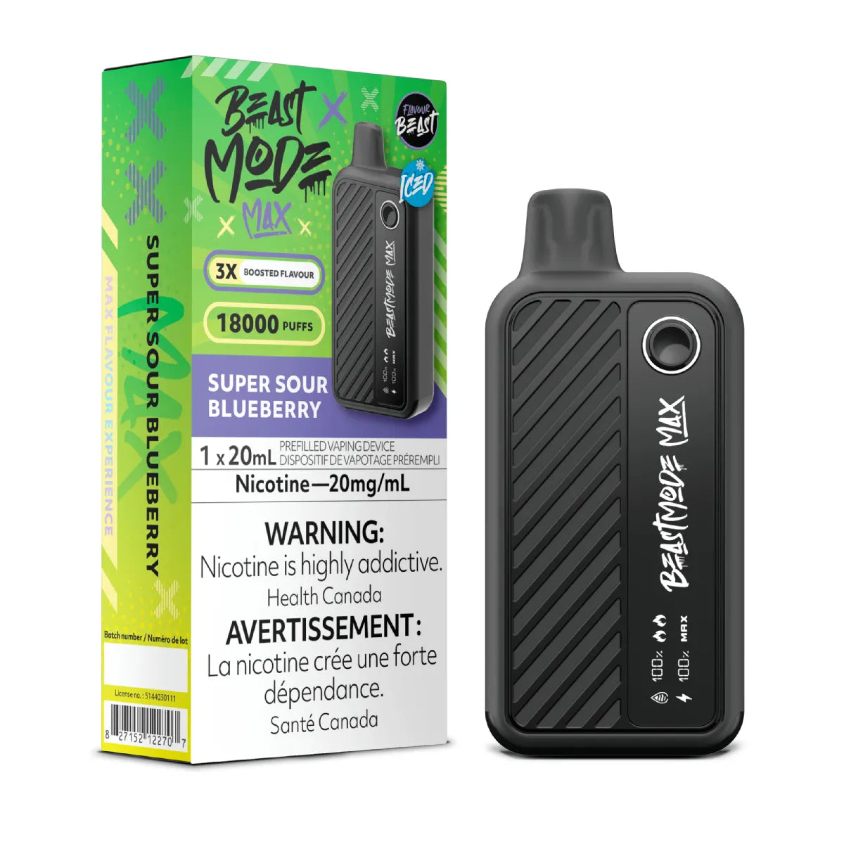 Flavourless Beast Beast Mode Max 18000 PUFF Disposable