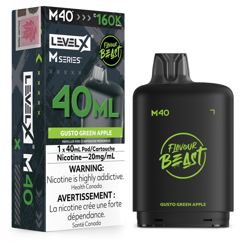 Level X Flavour Beast M40  Series Pods 160k Puffs