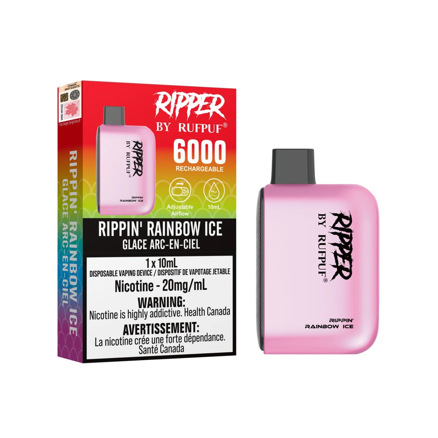 Rufpuf Ripper 6000 Puffs Disposable Vape