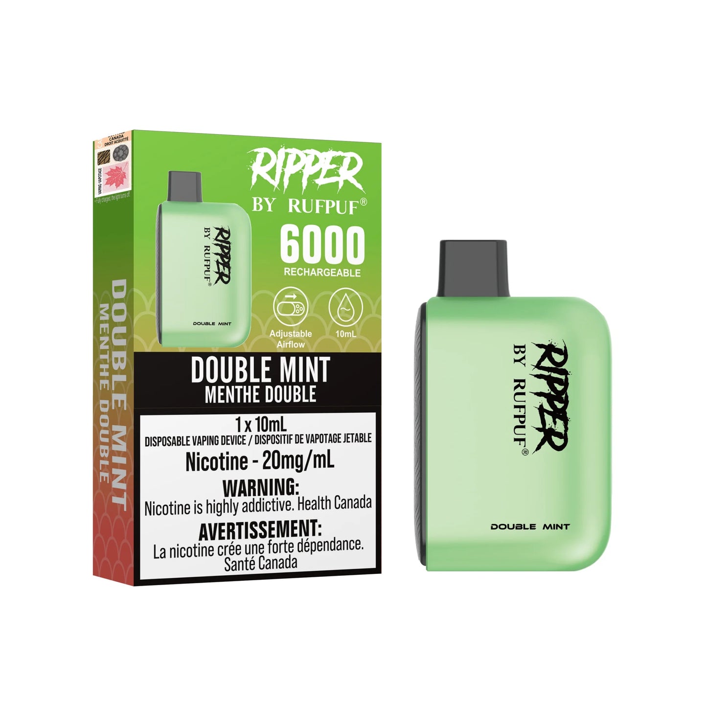 Rufpuf Ripper 6000 Puffs Disposable Vape