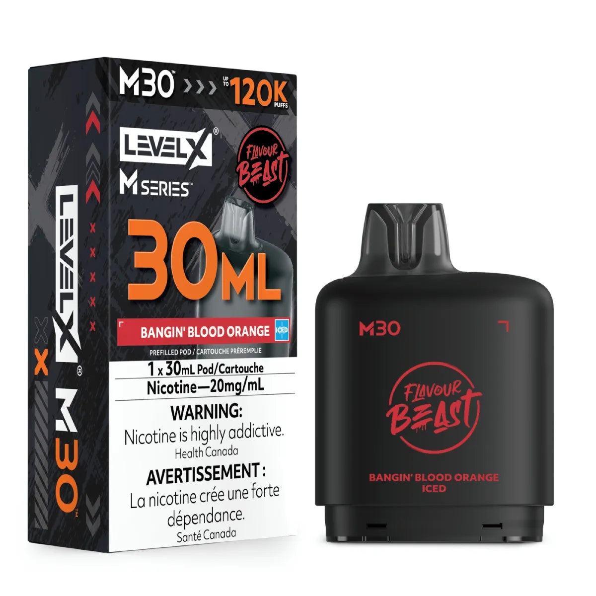 Level X Flavour Beast M Series 30ML 120K Puffs